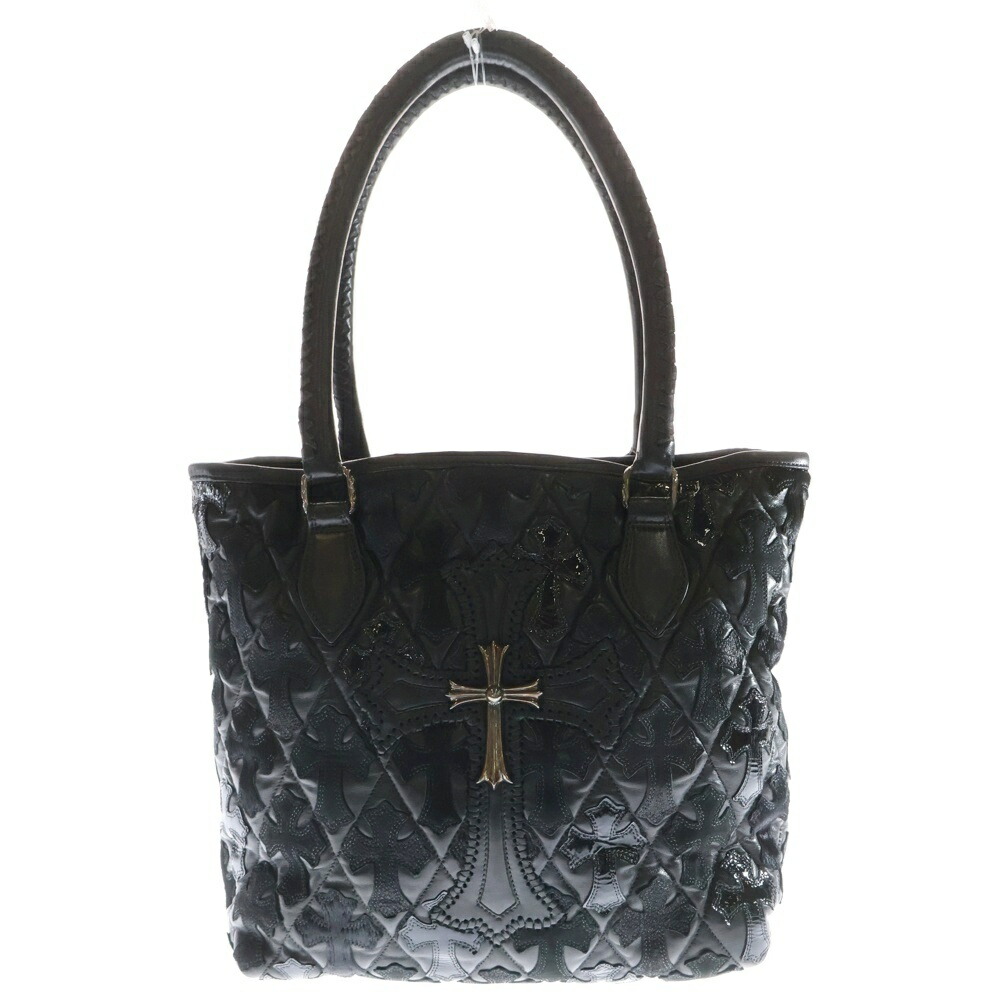 クロムハーツ　レザートートバッグ　クロスパッチ 楽天市場】CHROME HEARTS(クロムハーツ) セメタリークロスパッチ