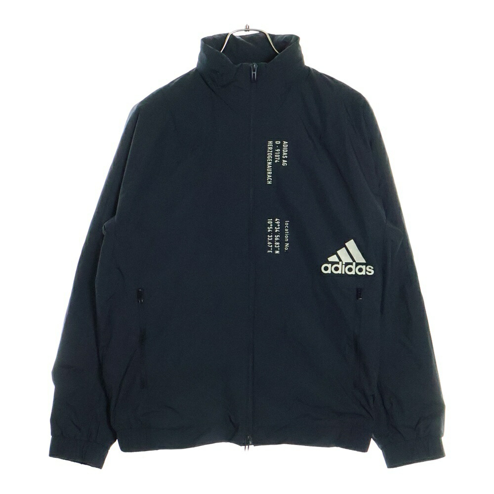 ビンテージadidas ブラック ジャケット Lサイズ adidas Originals - 新品☆adidas☆黒☆L☆ルーズサテン