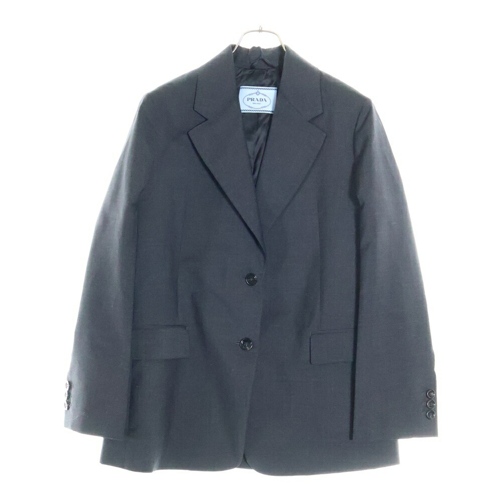 PRADA プラダ ウール ジップ ジャケット サイズ44 2504005624745061_01_588.jpeg