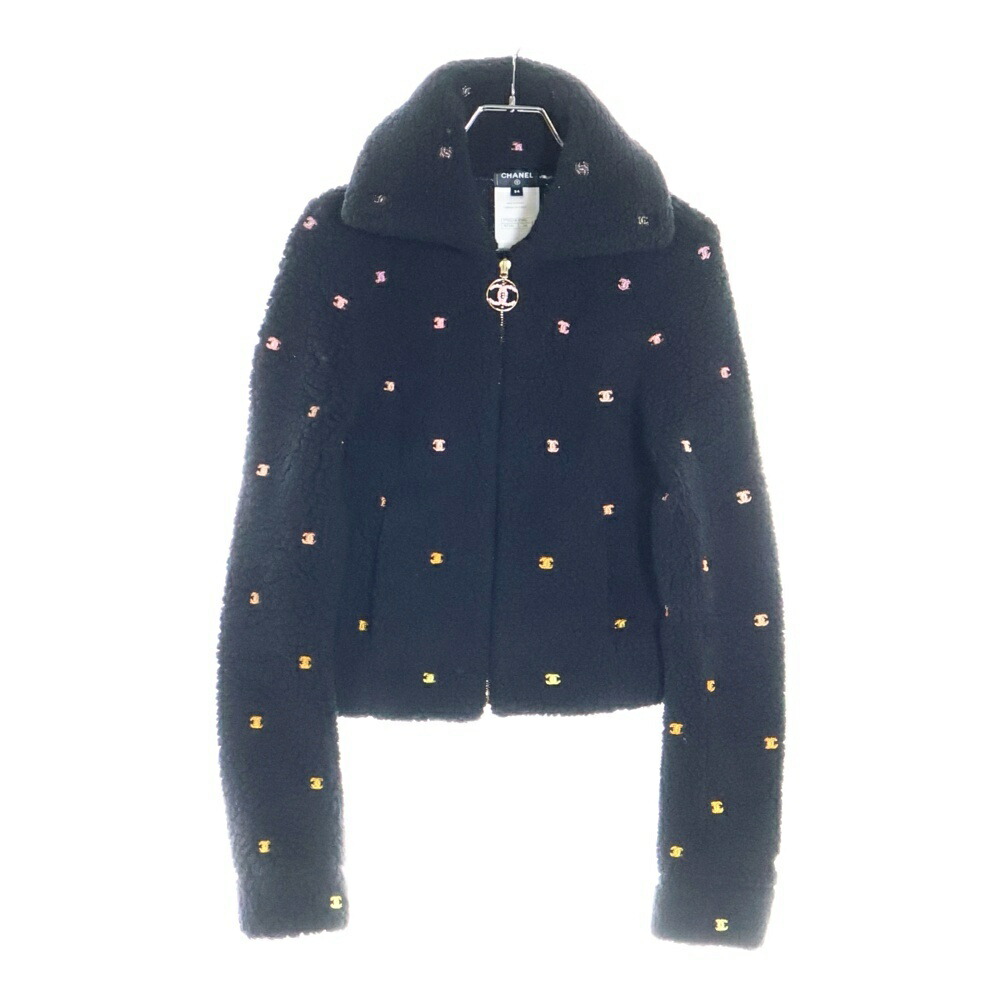 【超美品】CHANEL シャネル ボアジャケット 94A バイカラー ココマーク 楽天市場】CHANEL(シャネル) サイズ:42 ココマークボタン