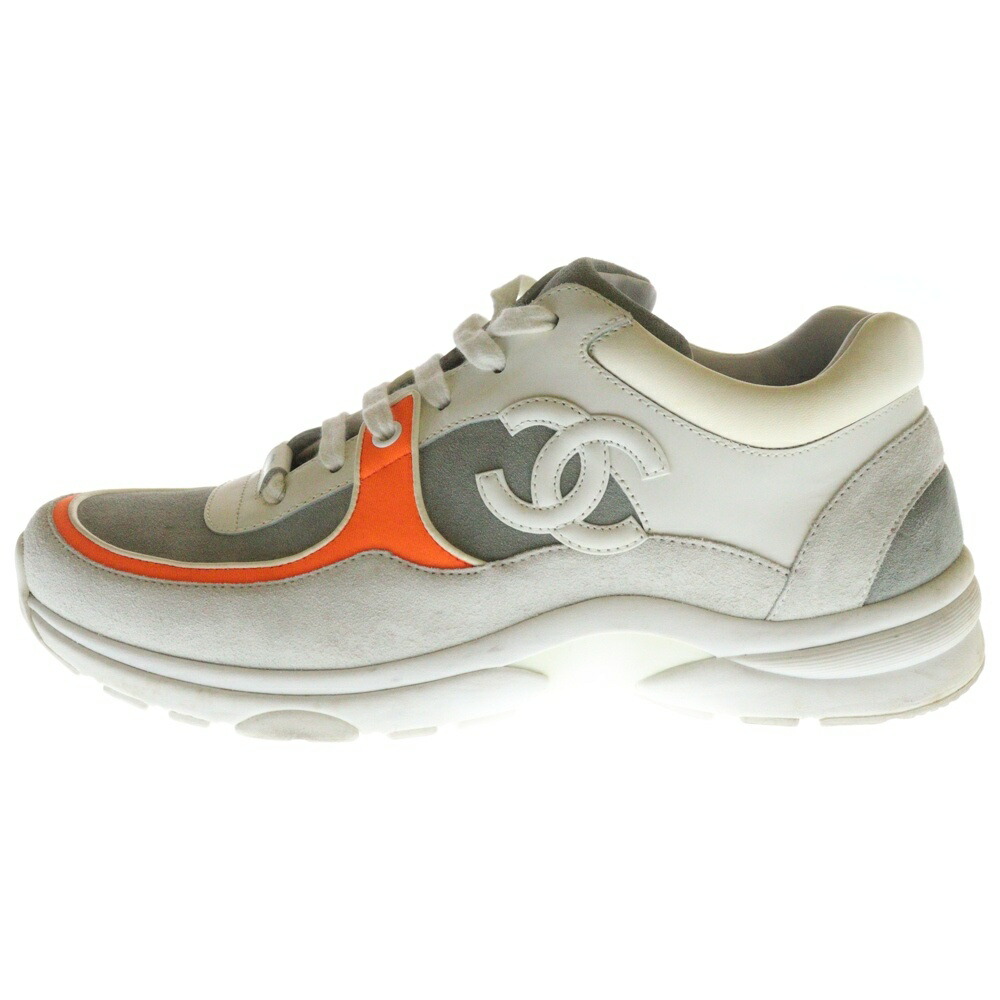 楽天市場】CHANEL(シャネル) サイズ:37 21SS CC Logo Trainer G37491