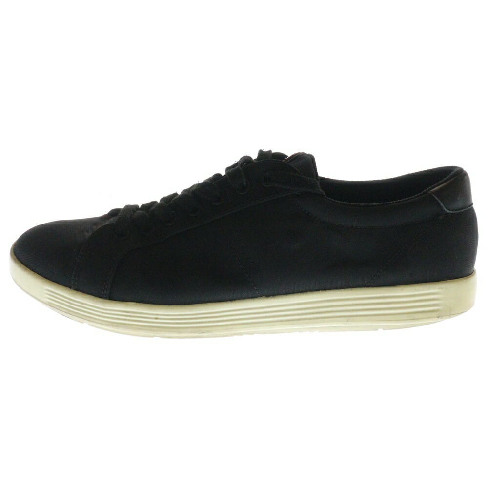 PRADA プラダ ナイロン×レザー スニーカー ブラック 24.5cm相当 PRADA - プラダ PRADA スニーカー ハイカット サイドジップ