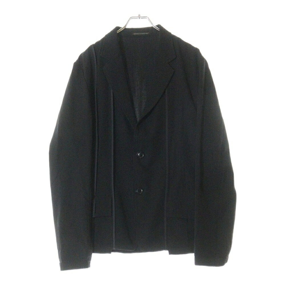 美品✨　yohji yamamoto ウールギャバジン　ダブルジップ　ブルゾン Yohji Yamamoto POUR HOMME ウールギャバジンインナーベルト