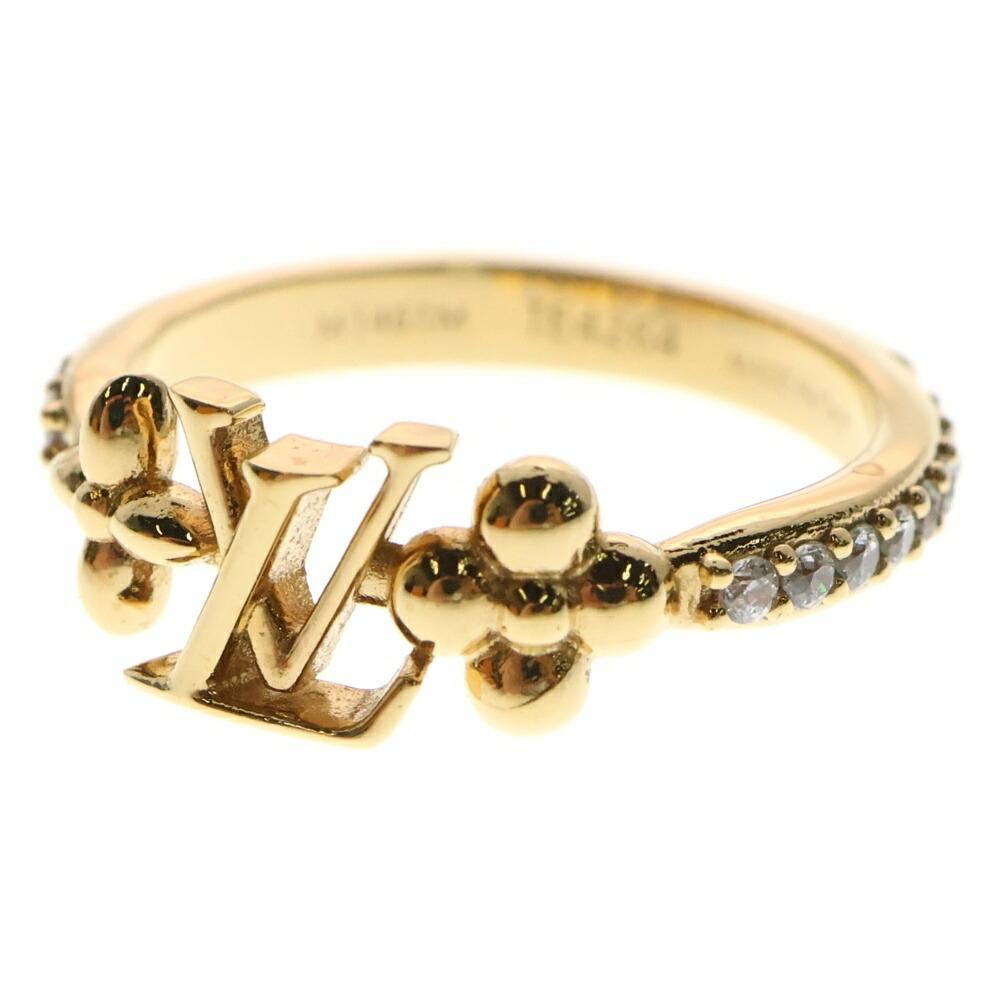 中古】ヴィトン M1604S リング S GP ゴールド M1604S セットリング  