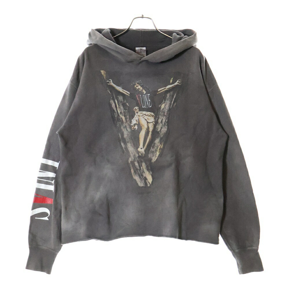 SAINT MICHAEL セントマイケル　フーディー　L 美品 SAINT MXXXXXX(セントマイケル) 商品ページ - BR HOODIE LA / GRAY