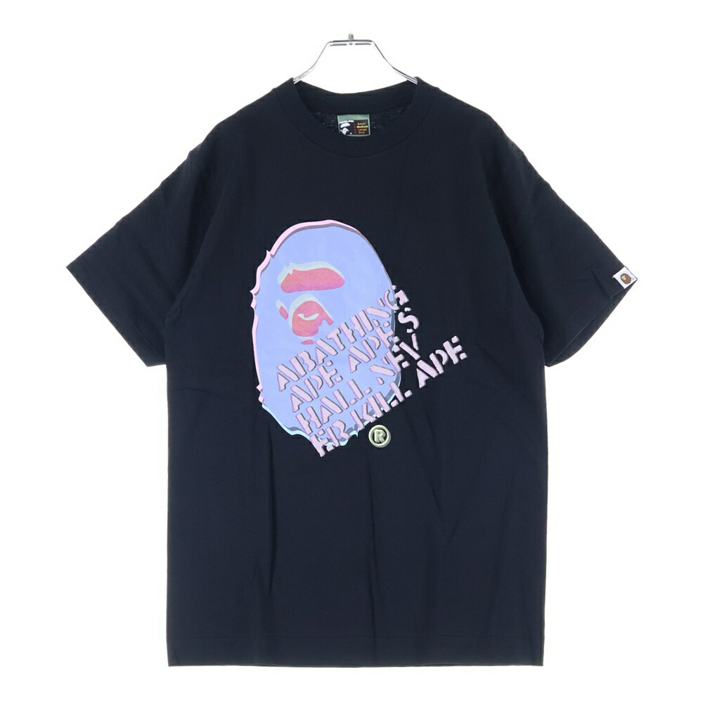 楽天市場】A BATHING APE(アベイシングエイプ) サイズ:L Collage Logo  
