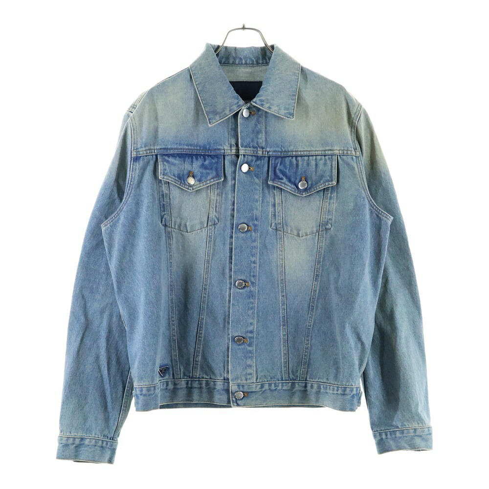 PRADA プラダ　リバーシブル　ブルゾン　ナイロンジャケット 楽天市場】PRADA(プラダ) サイズ:XXL 23AW RE-NYLON Triangle