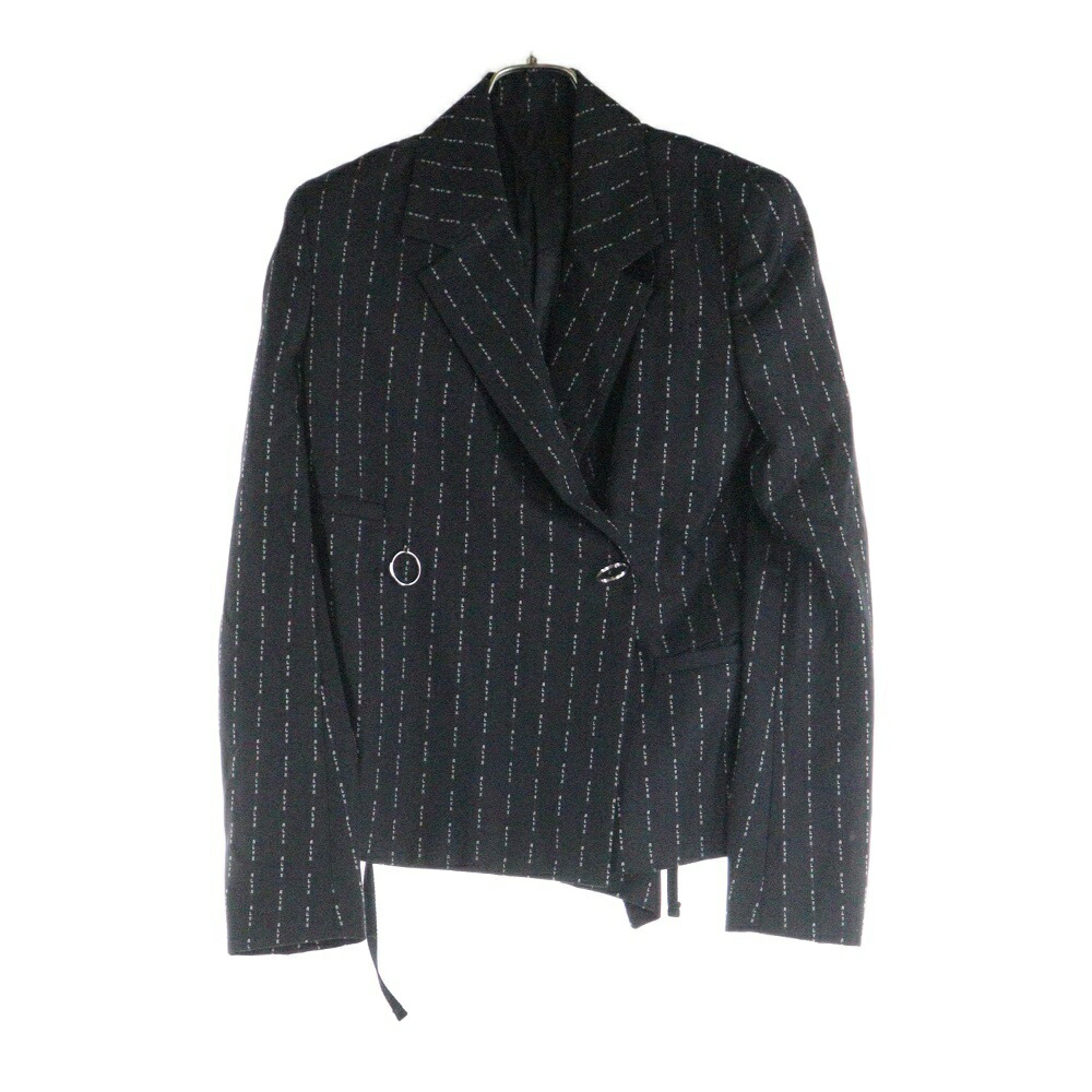 ALYX(蟻クス) 大きさ:36 Tailored Jacket カシミール混 ウールテーラードジャケット 黒いこと レディース【中古】【座標軸A】【色つや黒いこと】【取りまわしバス発着場BRING福岡天神店】