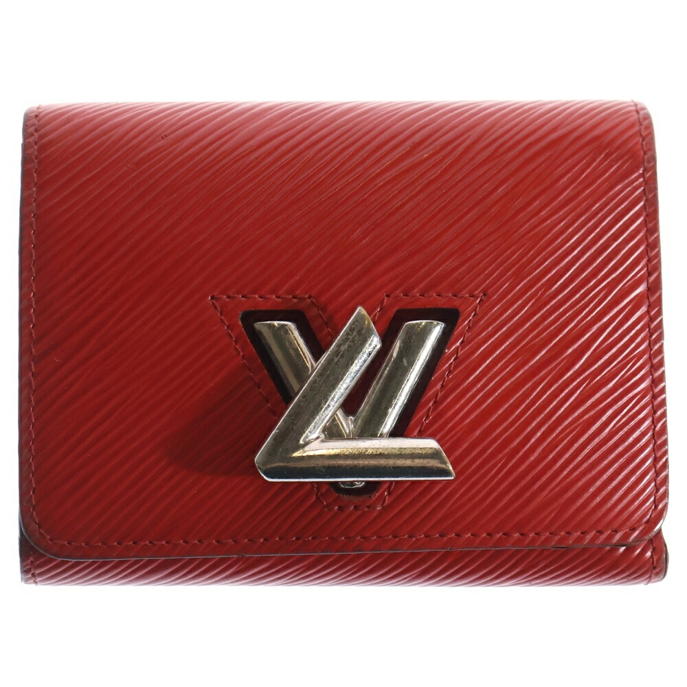 LOUIS VUITTON(ルイヴィトン) エピ ポルトフォイユ・ツイスト M64413 二つ折り紙入れ ウォレット 赤いこと【中古】【座標軸B】【色つや赤いこと】【取りまわしバス発着場BRING横浜ビブレ店】