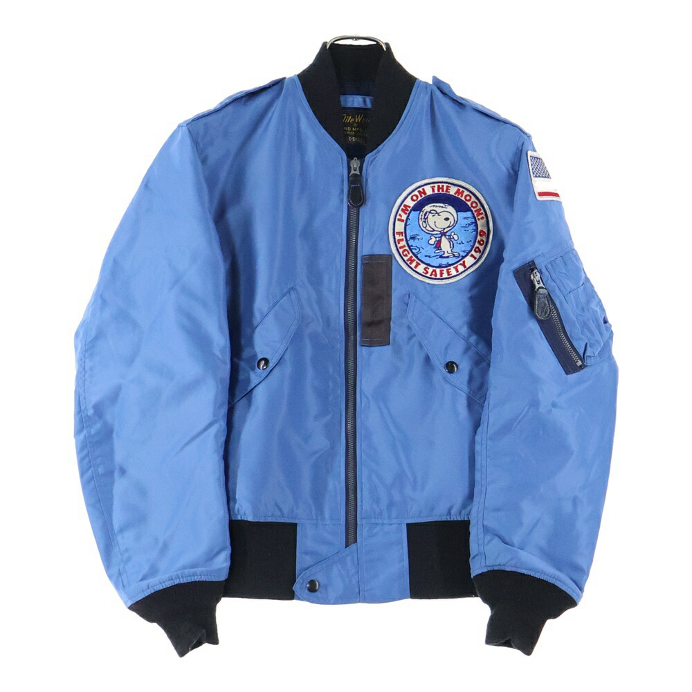 訳あり】バズリクソン×スヌーピー G-1フライトレザージャケット USN