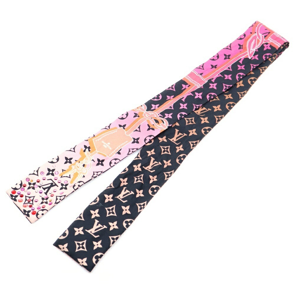 ルイヴィトン◆シルク 絹◆モノグラム スカーフ ストール (7256) 中古・古着通販】LOUIS VUITTON (ルイ ヴィトン) シルクスカーフ