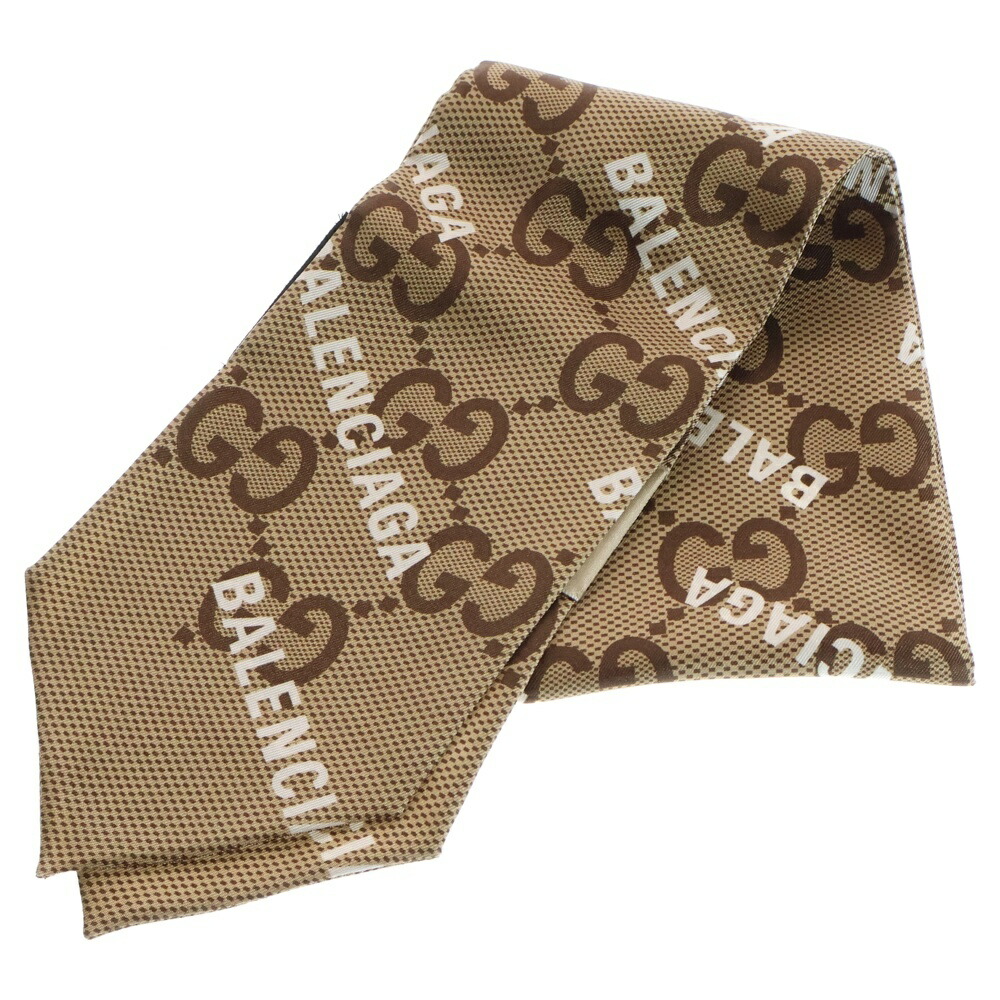 グッチ×バレンシアガザ シルク スカーフ 楽天市場】【新品同様】グッチ×バレンシアガ 【GUCCI×BALENCIAGA
