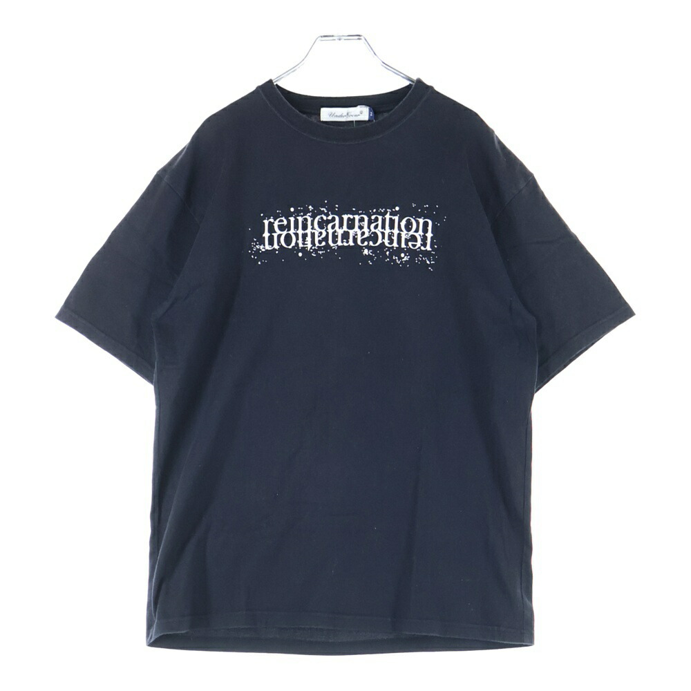 UNDERCOVER(アンダーカバー) サイズ:2 25SS TEE REINCARNATION ティーレインカーネーション クルーネック半袖Tシャツ カットソー ブラック UC1E3804【中古】【程度B】【カラーブラック】【取扱店舗BRING仙台店】