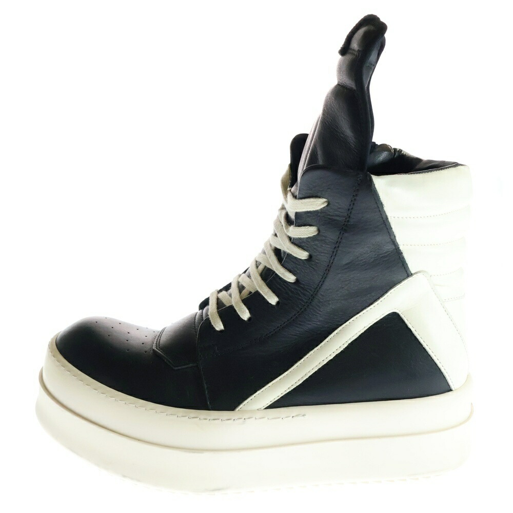 Rick Owens ラモーンズ　スウェードレザーハイカットスニーカー 43 Rick Owens ラモーンズ スウェードレザーハイカットスニーカー 43