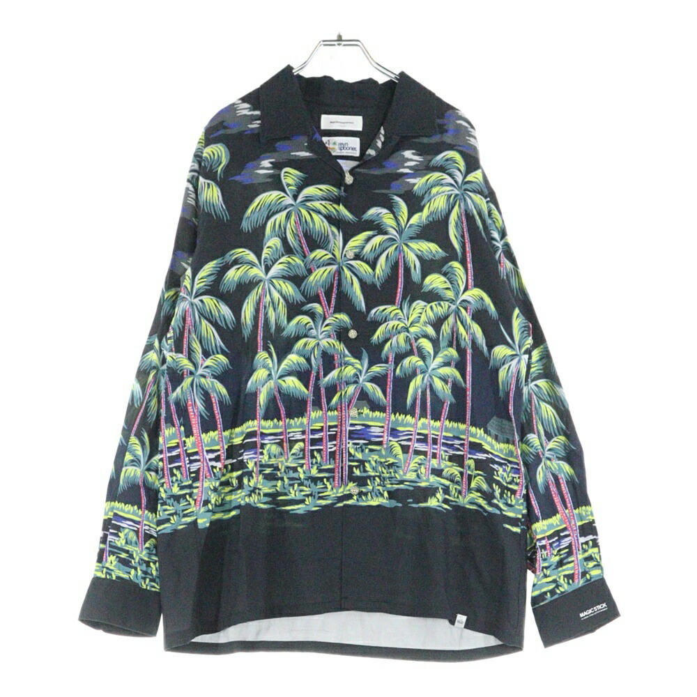 楽天市場】[送料無料]MAGIC STICK : DK PALMS HAWAIIAN SHIRT BY REYN