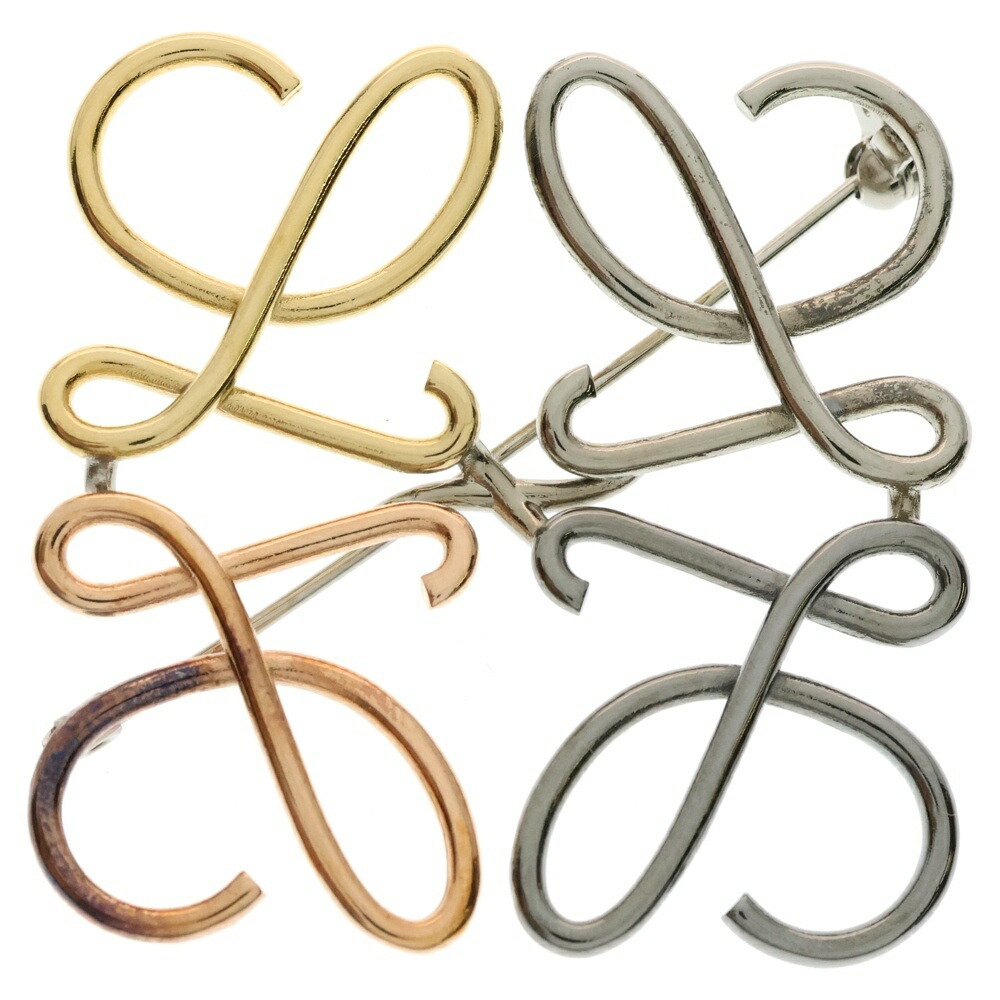 楽天市場】LOEWE ロエベ ブローチ ANAGRAM BROOCH J000245X10