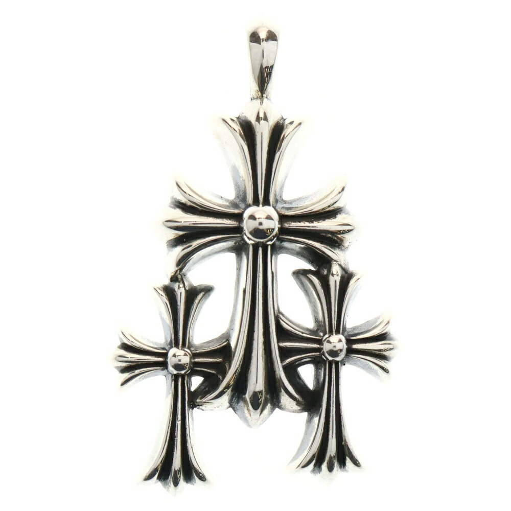 楽天市場】クロムハーツ Chrome Hearts 3 CH CRS SML トリプルCHクロス