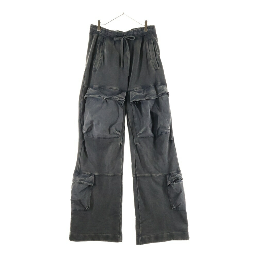 Entire Studios ナイロンカーゴパンツ ブラック　S 美品 entire studios カーゴパンツ UTILITY SWEATS メンズ : ZOZOTOWN