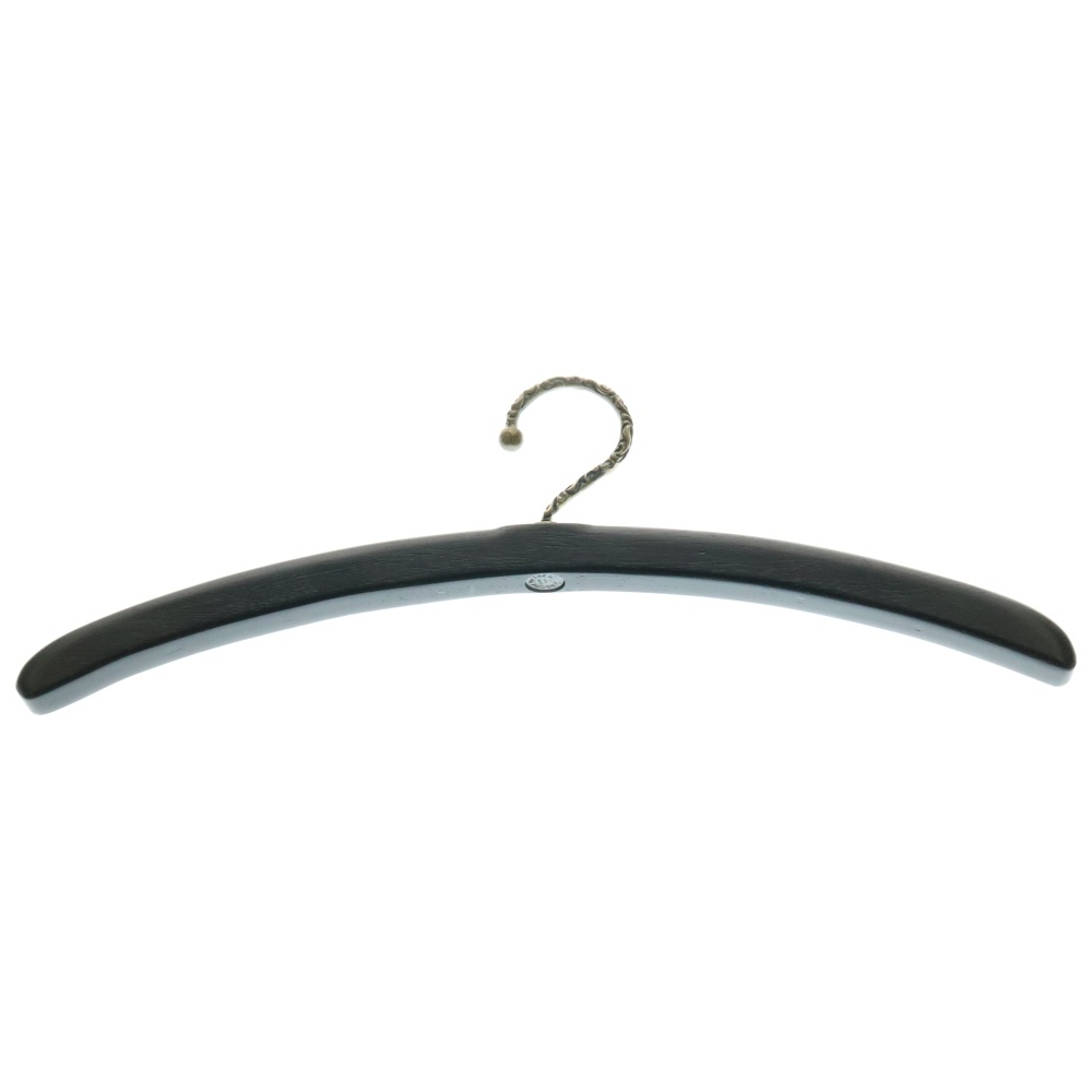 【美品】CHROME HEARTS スクロールフック　エボニーハンガー CHROME HEARTS クロムハーツ EBONY CLOTH HANGER スクロール