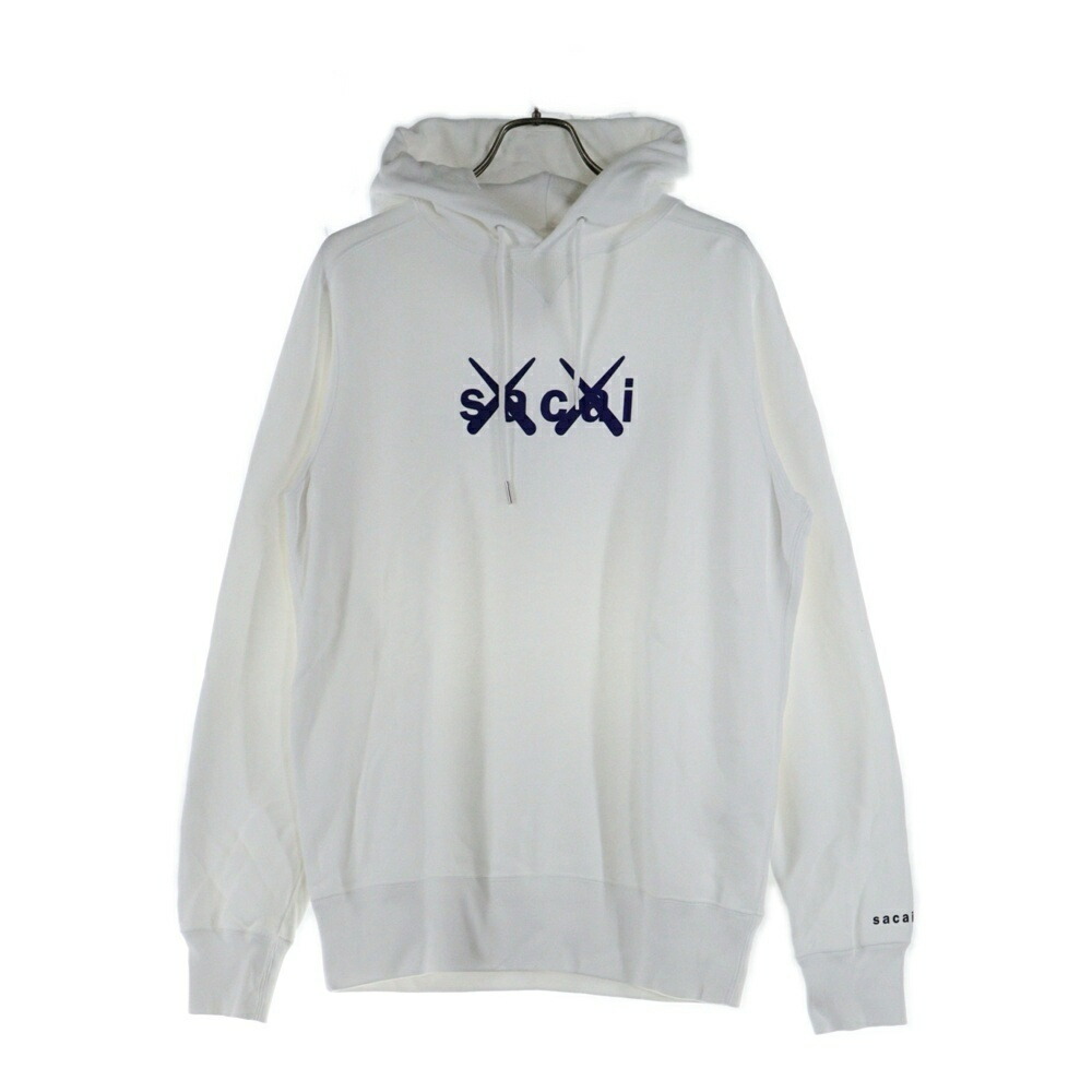 【ぷりん】sacai×KAWS コラボパーカー　サイズ1 Sacai - KAWS フロック プリント パーカー | HBX - ハイプ