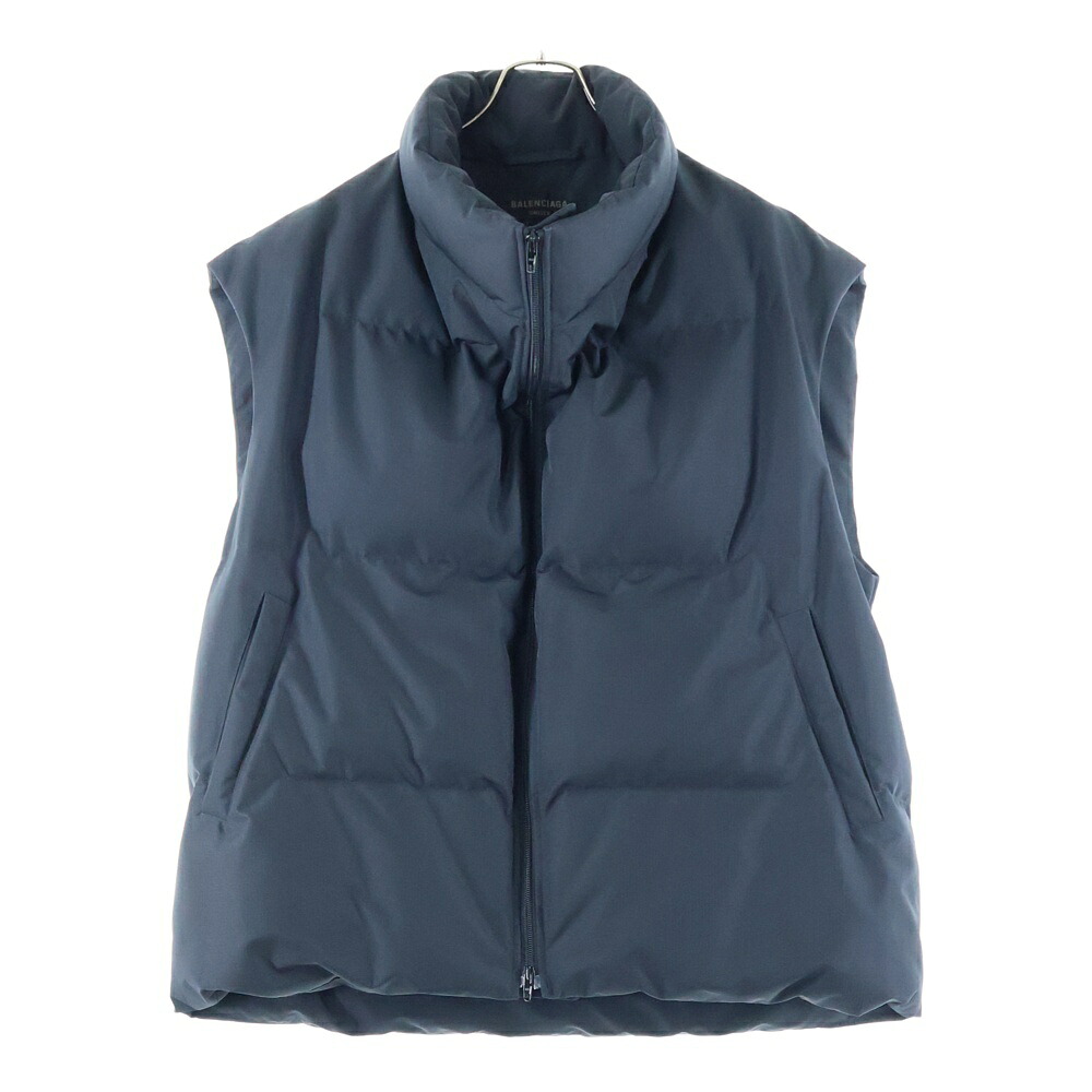 BALENCIAGA(バレンシアガ) サイズ:XXS 22AW Swing Puffer Gilet スウィングダウンベスト 720167 TNO32 ブラック【中古】【程度A】【カラーブラック】【オンライン限定商品】｜ブランド買取・販売　BRING 30,531円