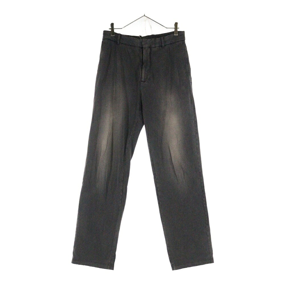 BALENCIAGA(バレンシアガ) サイズ:XS 21AW WORN OUT COTTON KNIT PANTS ウォームアウト コットンニット パンツ チャコールグレー 662403【中古】【程度B】【カラーグレー】【取扱店舗BRING大宮店】｜ブランド買取・販売　BRING