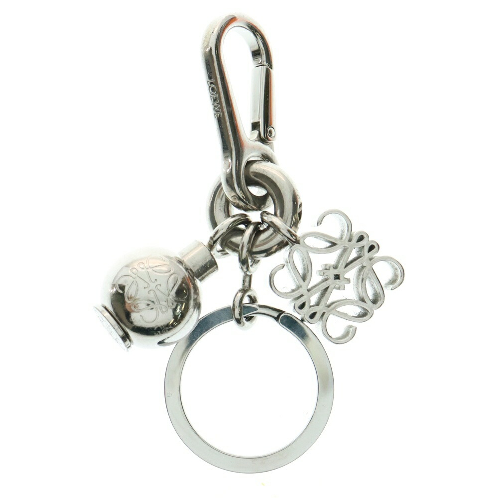 楽天市場】ロエベ LOEWE キーリング バッグチャームシルバー