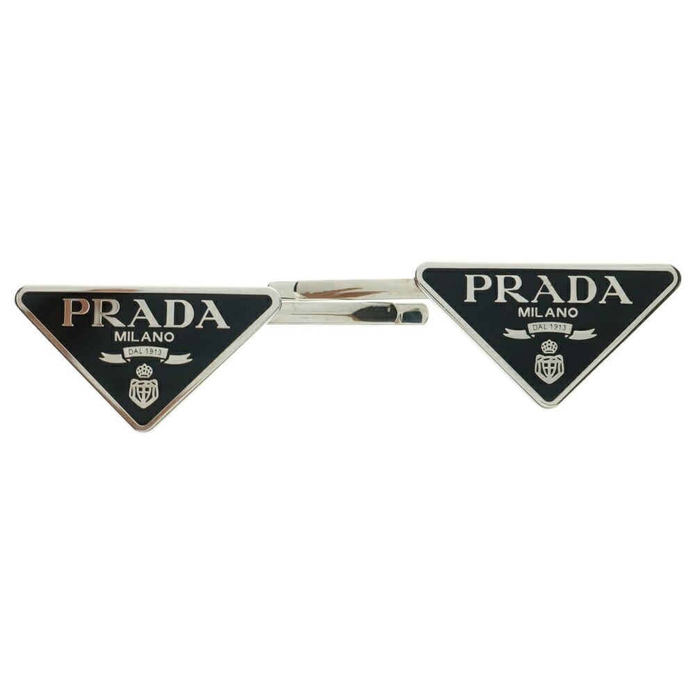 PRADA ヘアクリップ バレッタ ホワイト 楽天市場】PRADA(プラダ)バレッタ プレックス ロゴ ヘア