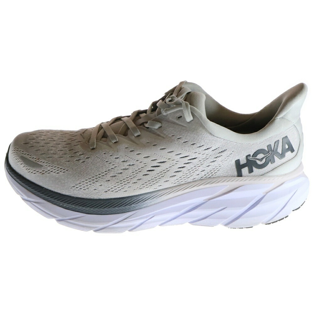 美品 HOKA ホカ クリフトン スエード グレー 27cm HOKA ONE ONE】ロードシューズのスエード版｢SUEDE PACK｣と幾何学