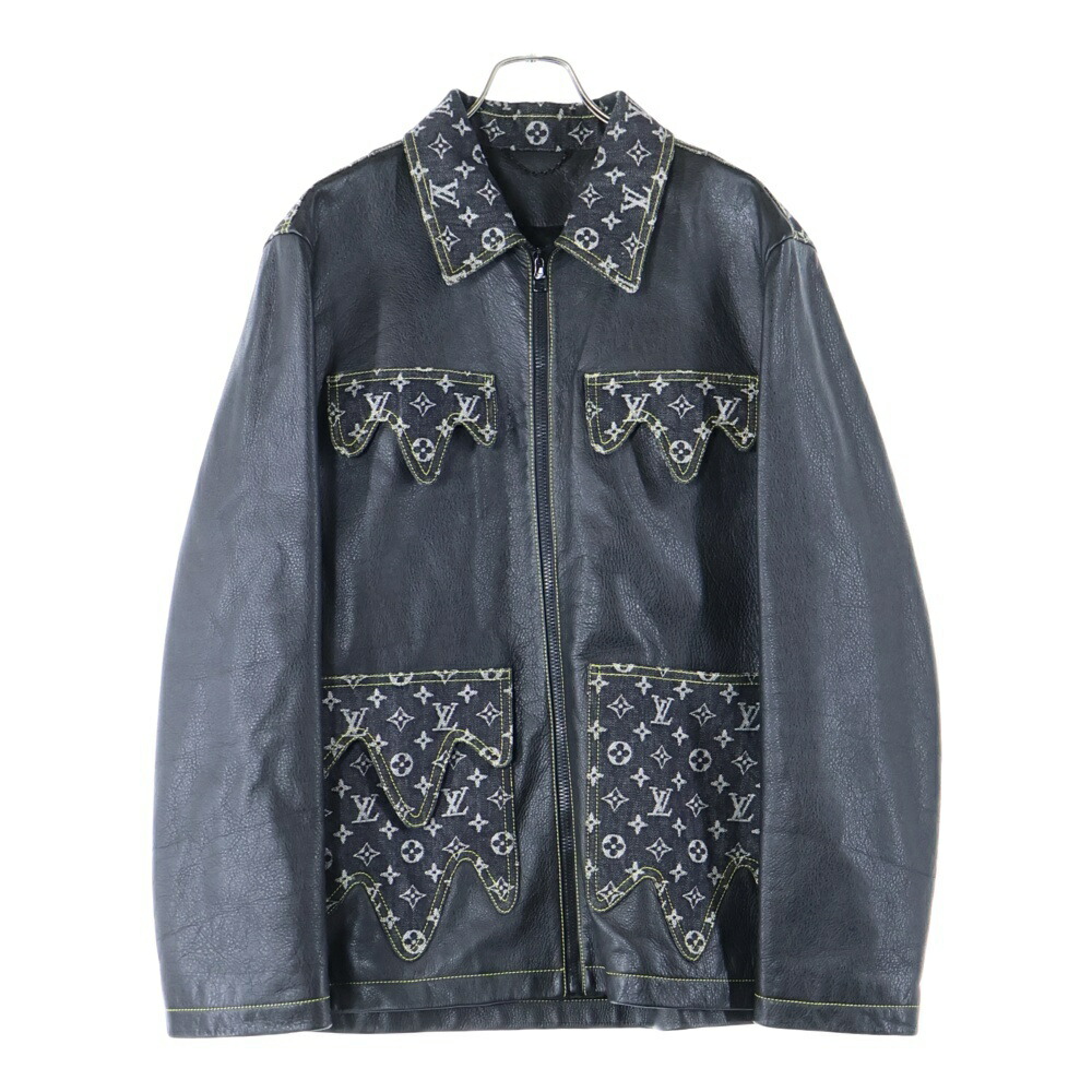 ✨激レア✨ ルイヴィトン コート ジャケット モノグラム ジップ ネイビー 楽天市場】ルイヴィトン（コート・ジャケット｜レディース