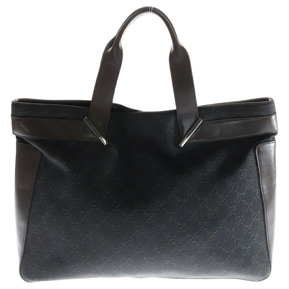 楽天市場】GUCCI(グッチ) GGキャンバス ラージ トートバッグ ブラウン  