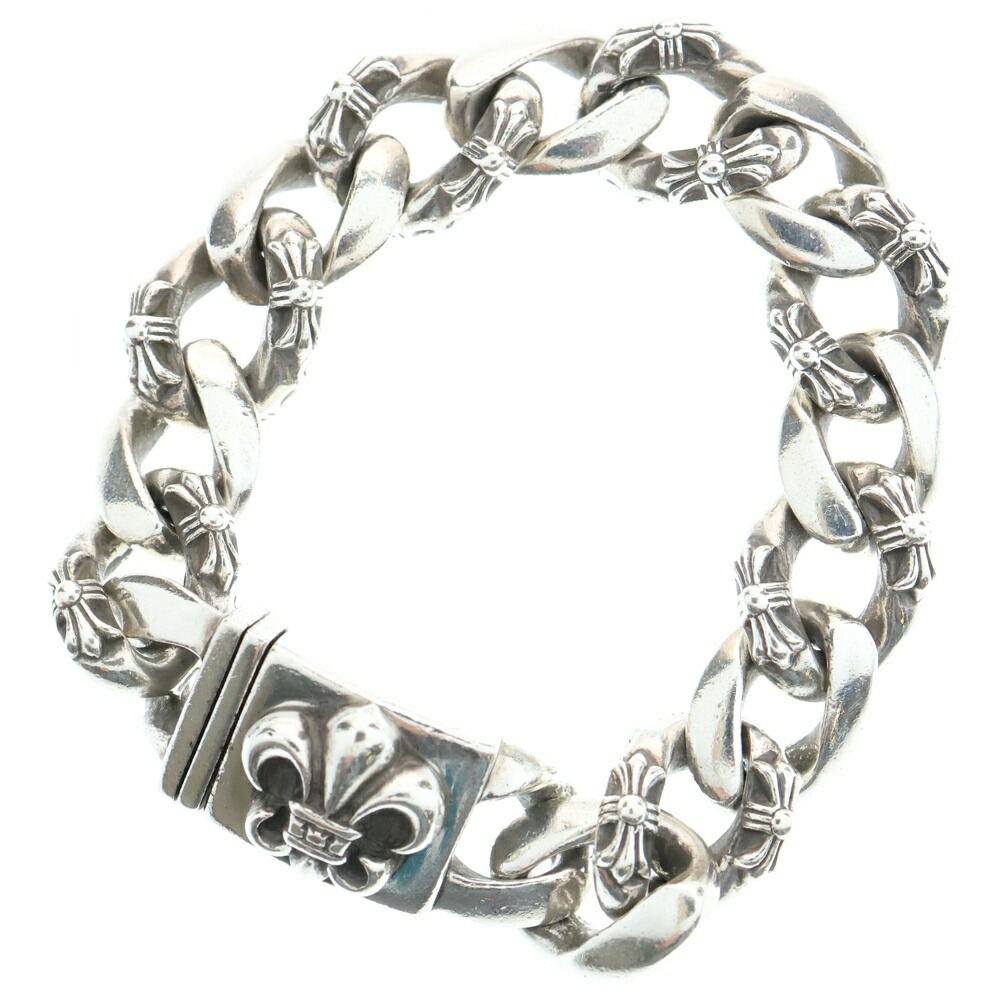 【Chrome Hearts】新作入荷★ブレスレット fancy links CHROME HEARTS クロムハーツ（原本有） FANCY CHAIN LINK