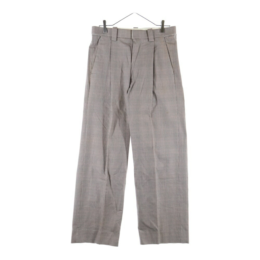楽天市場】YOKE(ヨーク) サイズ:3 24AW TWEED WIDE-LEG BAKER PANTS