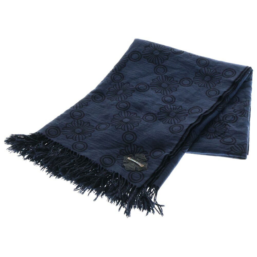 未使用　CHROME HEARTS ブランケット クロムハーツ 毛布 掛けブランケット Chrome Hearts タオルケット