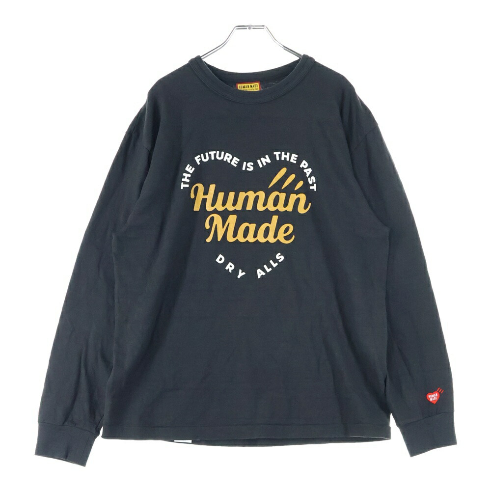 新品 HUMAN MADE DAILY Tシャツ Sサイズ ネイビー ヒューマンメイド/HUMAN MADE HUMAN DAILY S/S T-SHIRT Tシャツ