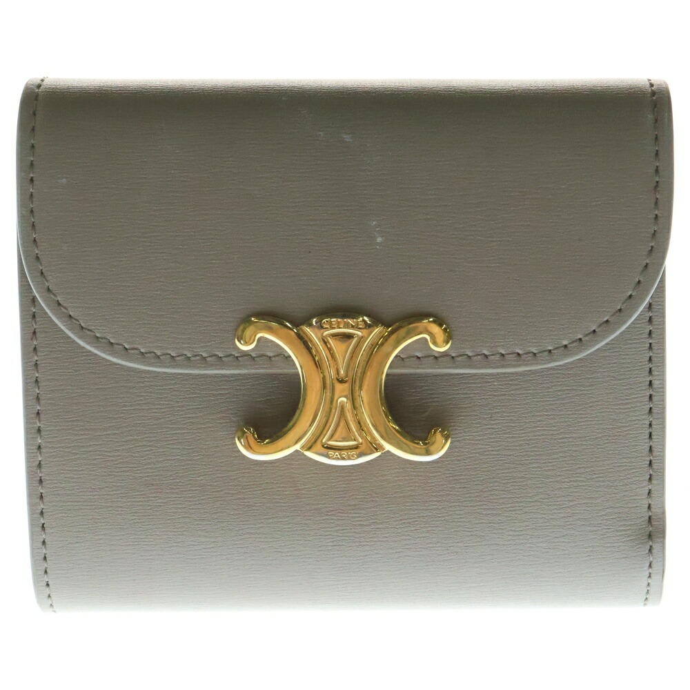 楽天市場】CELINE(セリーヌ) コンパクトジップ カードホルダー カード