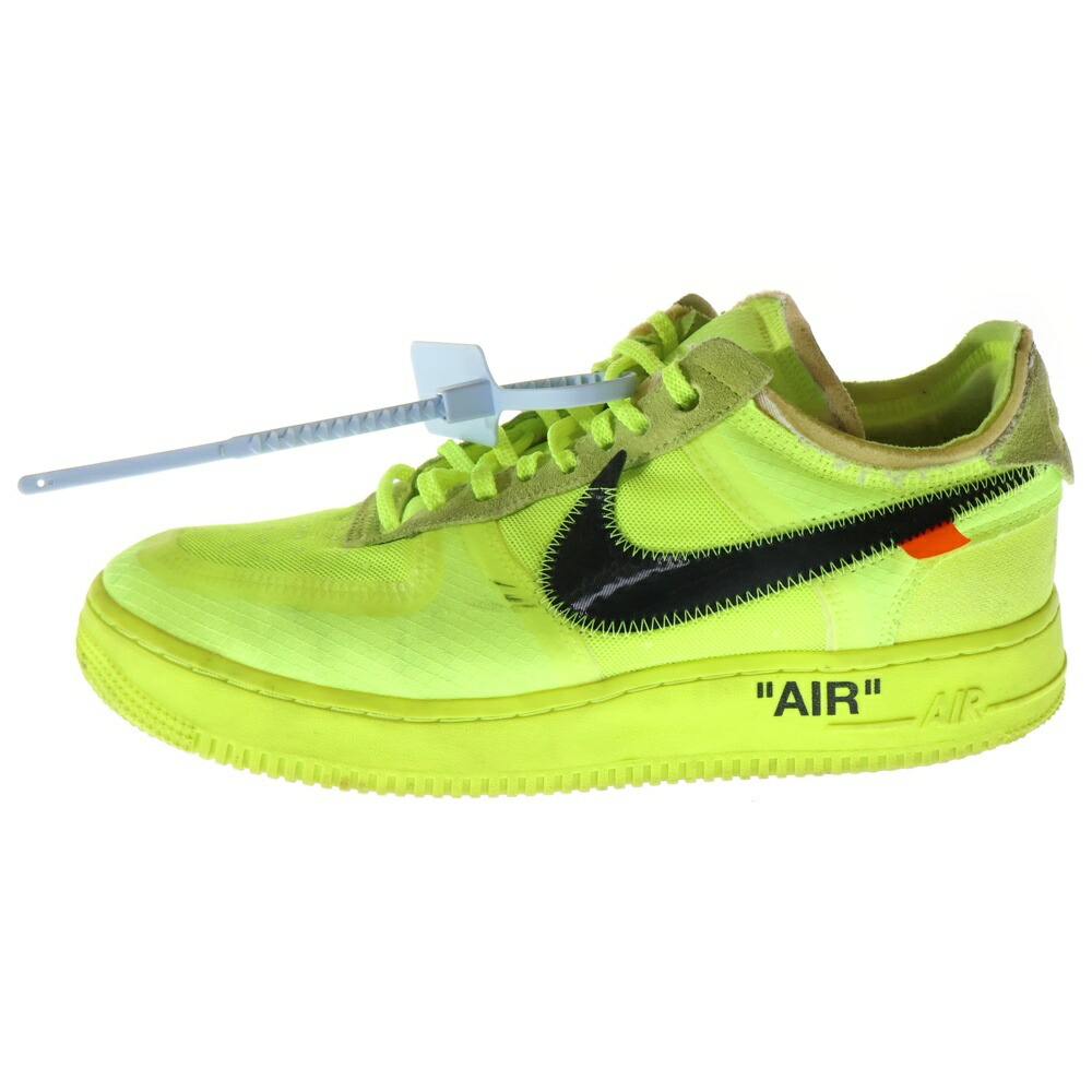 楽天市場】THE 10 : NIKE AIR FORCE 1 LOW OFF-WHITE volt/black-volt