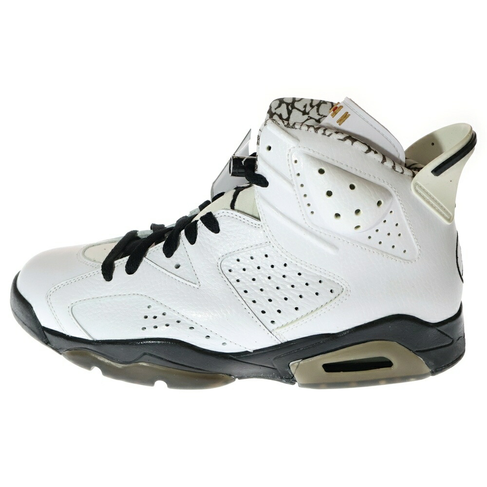 NIKE(ナイキ) 大きさ:27.5糎 AIR JORDAN 6 RETRO PREMIUM Motorsports エアジョーダン 6 レトロ 割り増し金 モータースポーツ ハイカットスニーカー 白いこと US9.5/27.5糎 395866-101【中古】【座標軸B】【色つや白いこと】【オンライン押さえる商いもの】