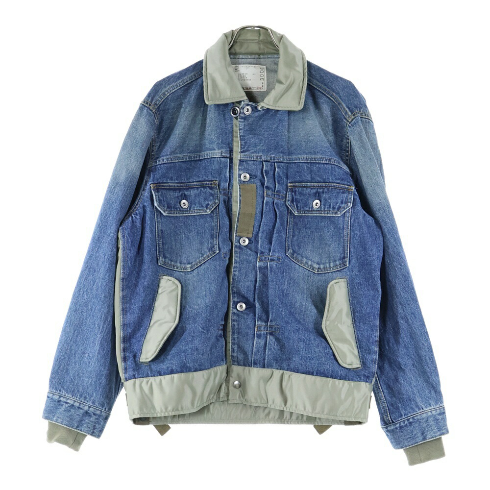 楽天市場】Sacai(サカイ) サイズ:2 24AW ×BEYONDEXX Denim Blouson