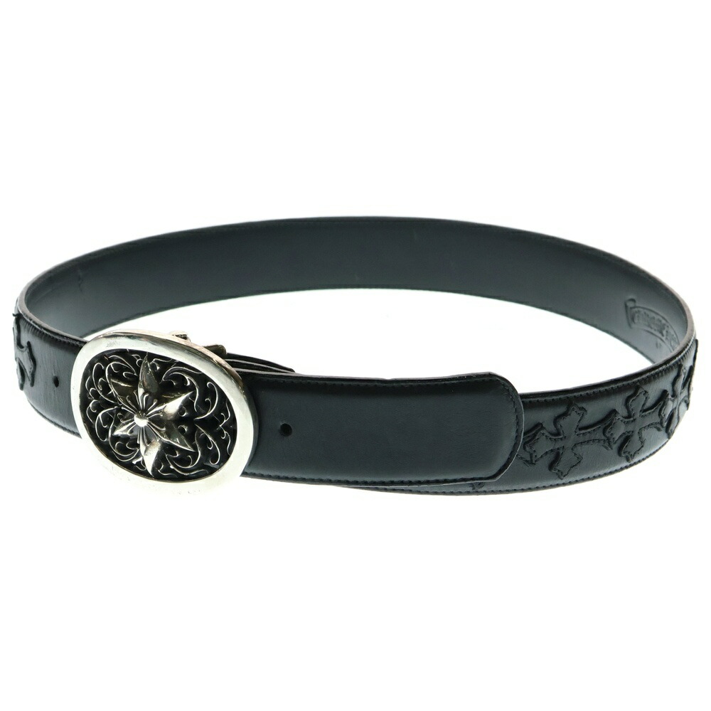 楽天市場】CHROME HEARTS LOADED DAGGER 40” BELT STRAP W/BUCKLE