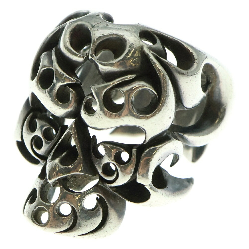 楽天市場】TENDERLOIN テンダーロイン SKULL RING SILVER ボルネオ