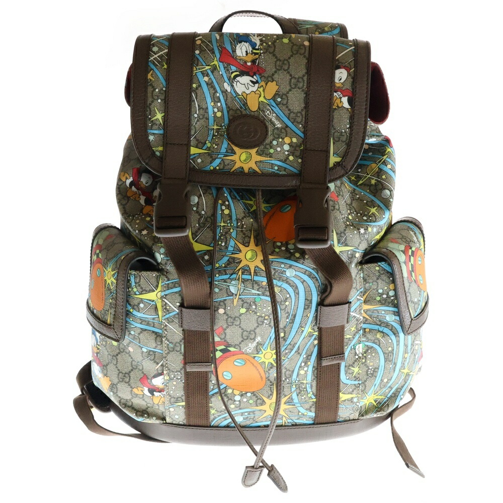 楽天市場】GUCCI グッチ GGスプリーム ディズニーコラボ ドナルド