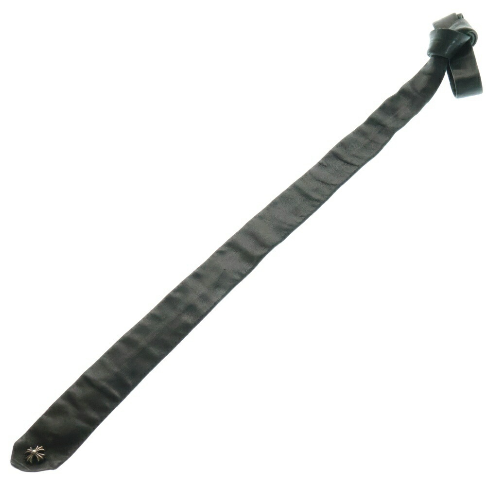 清*水様 Chrome hearts クロムハーツレザーネクタイ　BSフレア　ブ 清*水様 Chrome hearts クロムハーツレザーネクタイ BSフレア ブ