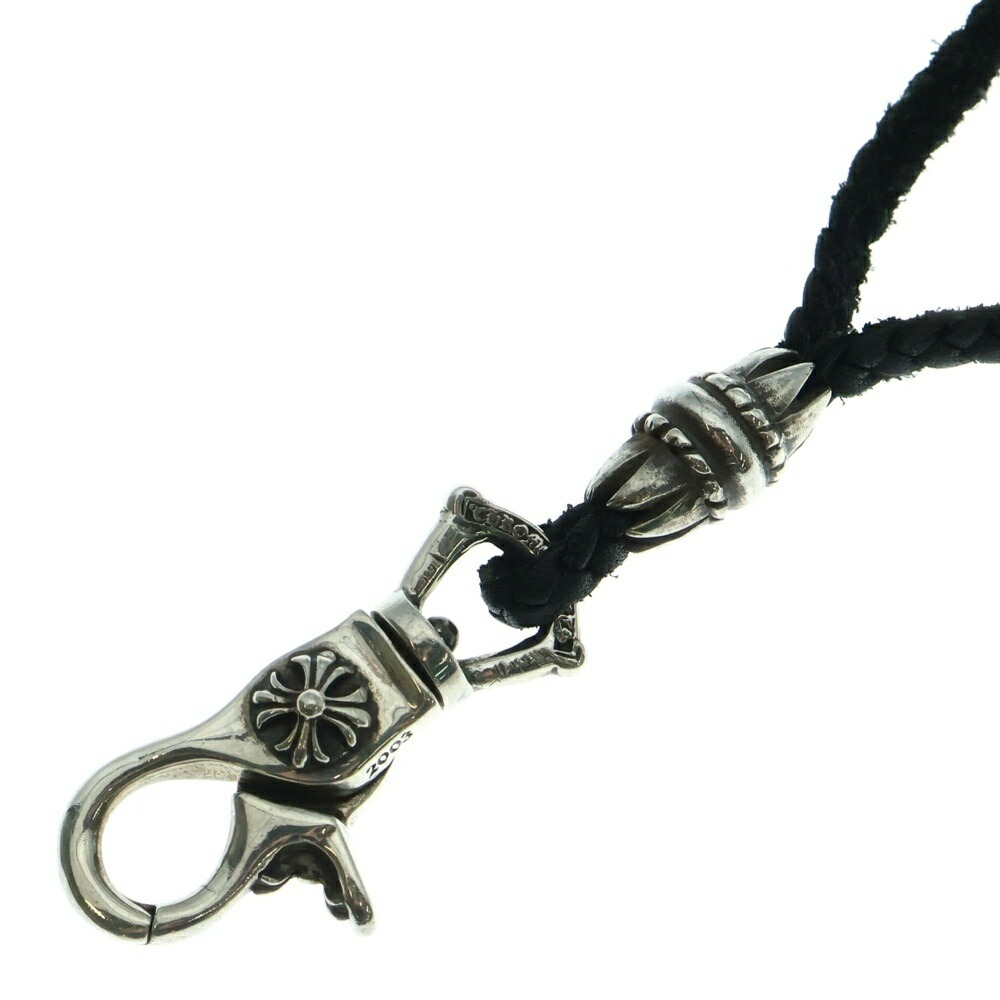 【美品】CHROME HEARTS スクロールフック　エボニーハンガー CHROME HEARTS クロムハーツ EBONY CLOTH HANGER スクロール