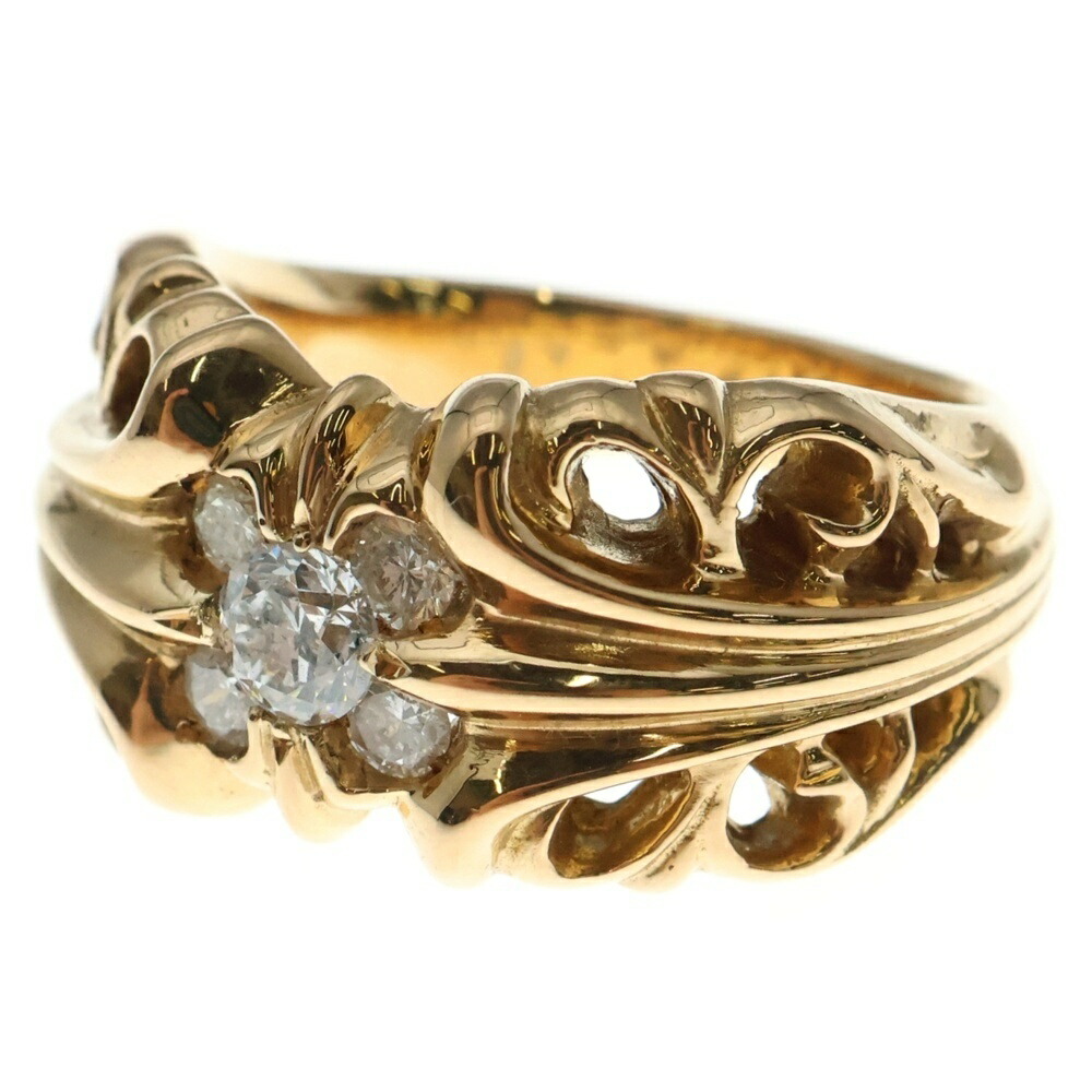 楽天市場】CHROME HEARTS(クロムハーツ) サイズ:11.0号 K&T 5PT DIA 5