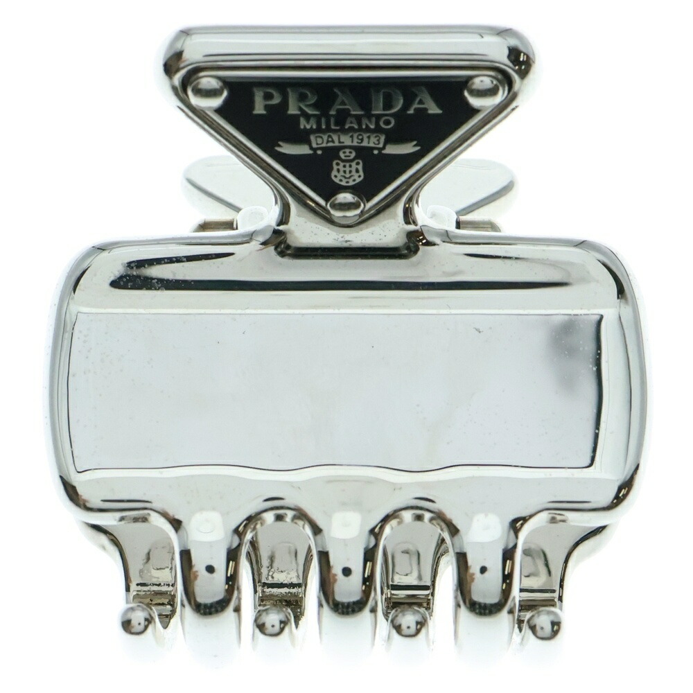 楽天市場】PRADA（プラダ）バレッタ プレックス ロゴ ヘア