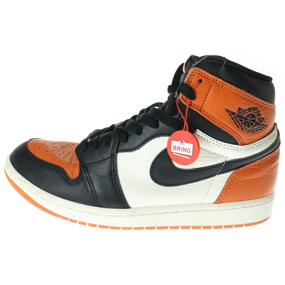 エアジョーダン ハイカット シューズ オレンジ/ブラック 1625i190025-1.jpg