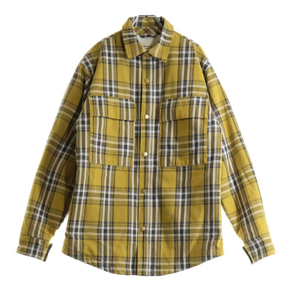 楽天市場】FEAR OF GOD - FLANNEL SHIRT JACKET SIXTH COLLECTION