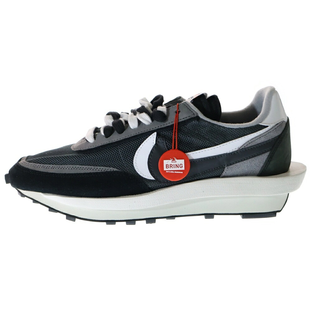 NIKE(ナイキ) 大いさ:28.5珊 ×Sacai LDWAFFLE サカイ エルディーワッフル ローカットスニーカー 黒いこと/白いこと US10.5/28.5珊 BV0073-001【新古品/中古】【座標軸S】【色合い黒いこと】【取りまわしバス発着場BRING横浜ビブレ店】 メンズ靴-スニーカー