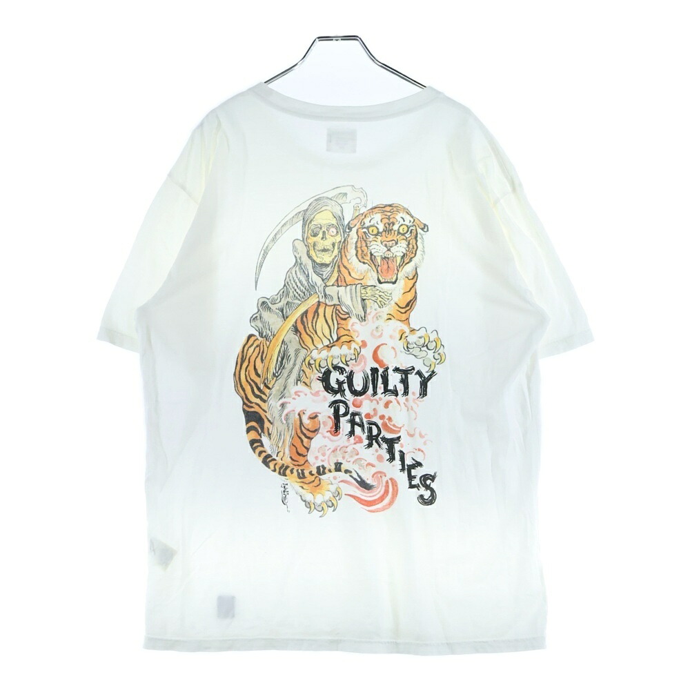 WACKO MARIA(ワコマリア) 大いさ:XXL 24AW ×TIM LEHI ティム ロバート・エドワード・リーご機嫌 バックロゴデザイン 労働者の一団のど首 カッソー 半袖ティーシャツ 白いこと【中古】【度合いB】【色合い白いこと】【取りまわしバス発着場BRING横浜ビブレ店】 トップス-Tシャツ・カットソー-メンズファッション